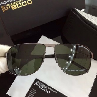 Porsche Design Gold Lens Sunglasses Army Green