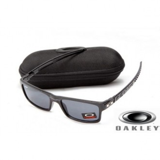  oakley currency sunglasses Black Frame Gray Lens OAKLEY201567313