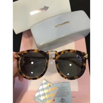 Men's Women's Karen Walker Sunglasses Brown Havana Frame
