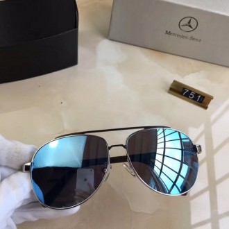 Men's Mercedes-Benz B751 Sunglasses Blue Lenses