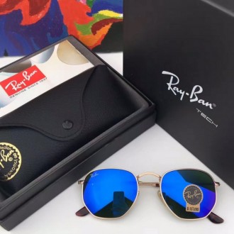 Ray Ban RB3548 Polarized Sunglasses Blue