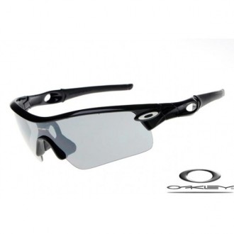 Replica Oakleys Radar Path Sunglasses Polishing Black Frame Gray Lens For Sale