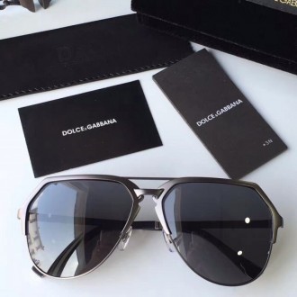 Mens Dolce amp; Gabbana Sunglasses DG2151 Dark Gray