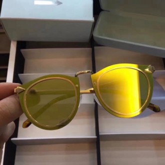 Men's Women's Karen Walker Limited Edition Sunglasses Dark Yellow