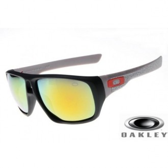  oakley dispatch sunglasses Black Frame Fire Yellow Lens OAKLEY201567251