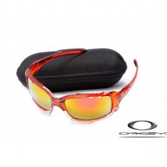  Oakley Jawbone sunglasses Blood Red Frame Fire Yellow Vented Lens