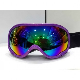 Oakley Goggle A Frame Purple Frame Blue Yellow Lens