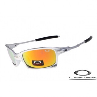 Oakley X Squared Sunglasses Silver Frame Yellow Lens OAKLEY20156505