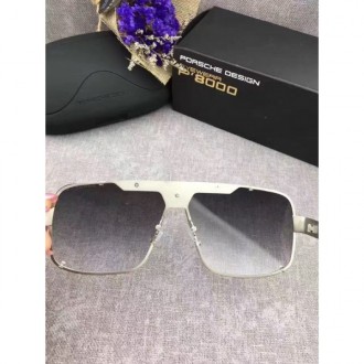 Mens Porsche Design Sunglasses P2790 Silver Gray