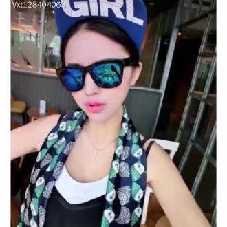 Women's Fendi Sunglasses Blue Lenses Black Frame