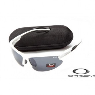 Cheap Foakleys Sunglasses White Frame Gray Lens For Sale Free Shipping USA