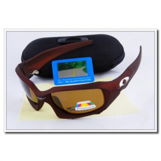 Cheap Oakley Pit Boss Polarized Sunglasses Chocolate Frame Brown Iridium Lens Sale