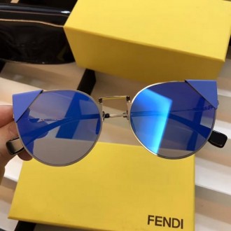 Fendi FF0190s Sunglasses Blue Lenses