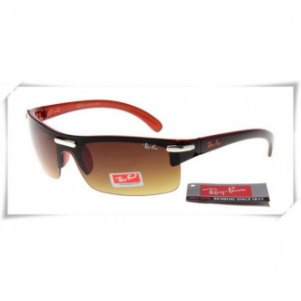 Ray Ban RB1065 Sunglasses Black Frame Brown Gradient Lens
