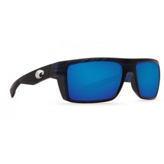 Costa Motu Matte Black Teak Sunglasses