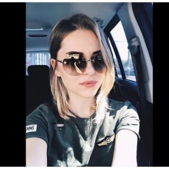 Versace Oversized Round Sunglasses Brown Mirror