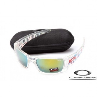 Discounted Oakley Fuel Cell Sunglasses Crystal Frame Ice Water Lens For Sale