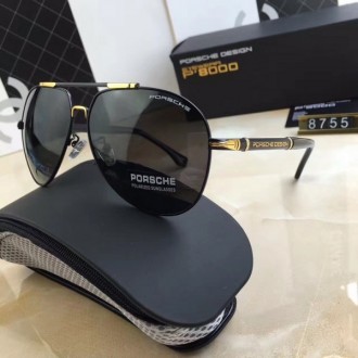 Porsche Design P8755 Sunglasses Gold Black