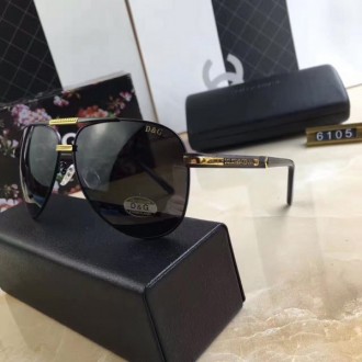 Women's Dolce amp; Gabbana DG D6105 Sunglasses Black Gold