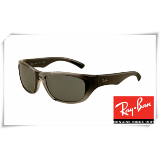 Ray Ban RB4177 Sunglasses Grey Frame Grey Lens