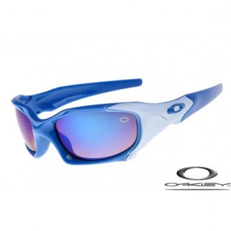 Oakley Pit Boss Sunglasses Blue Milky Frame Blue Lens OAKLEY20156364