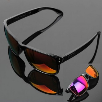 Oakley Holbrook Sunglasses Reluster Black Frame Fire Lens