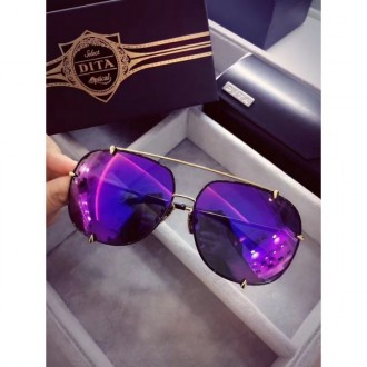 Men's Women's Dita Limited Edition Sunglasses Purplr Mirror