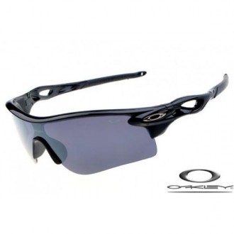 Oakley Radarlock Sunglasses Polishing Black Frame Gray Iridium Lens OAKLEY20156154