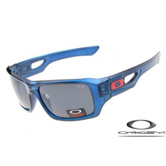 Oakley Eyepatch 2 Sunglasses Blue Frame Gray Iridium Lens OAKLEY20156196