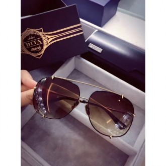 Men's Women's Dita Limited Edition Sunglasses Brown Mirror