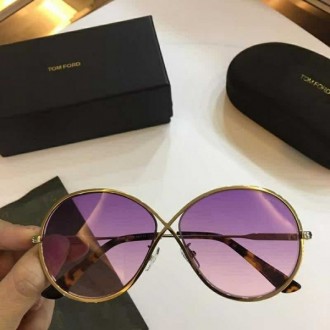 Mens Womens Tom Ford Sunglasses Gold Purple TF0564