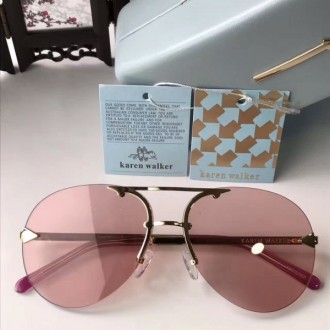 Karen Walker Limited Edition Sunglasses Pink Lenses
