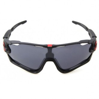 Oakley Sunglasses Jawbreaker Black Frame Gray Iridium Lens