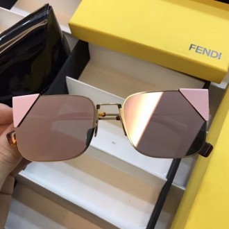 2520 Fendi Sunglasses lack of angle-type tide mirror Pink