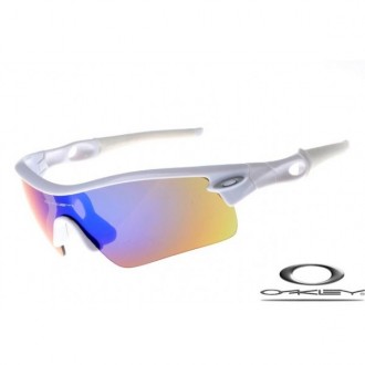 Oakley Radar Path Sunglasses Polishing White Frame Blue Gray Lens OAKLEY20156469