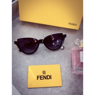 Women's Fendi FF0138S Sunglasses Black Lenses Havana Legs