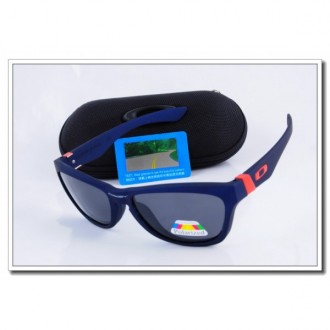 Cheap Oakley Jupiter Polarized Sunglasses RoyalBlue Frame Slate grey Iridium Lens Sale