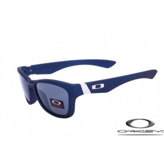 Oakley Jupiter Sunglasses Blue Frame Gray Lens OAKLEY20156384