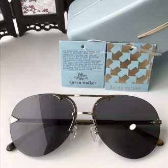 Karen Walker Limited Edition Sunglasses Black