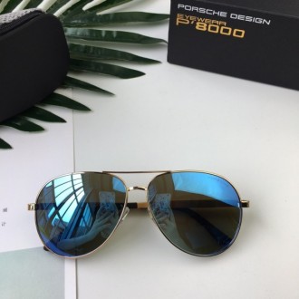 Mens Porsche Design Sunglasses Blue