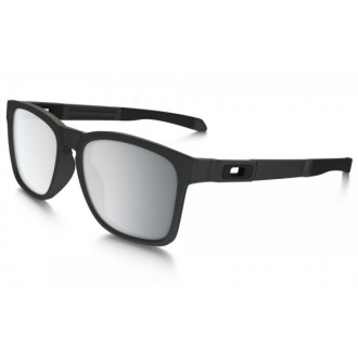 Oakley Catalyst Sunglasses Steel Frame Chrom Iridium Lens