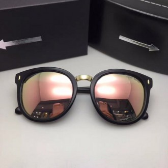 Karen Walker Polarized Eyewear UV400 Protective Film Pink Orange Lense