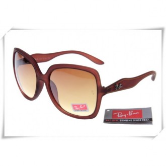 Ray Ban RB2085 Jakie Ohh Sunglasses Brown Frame Brown Gradient Lens