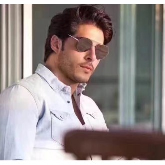 Fendi FF5426 Sunglasses Missing Angle Type Tread Mirror Gray Black