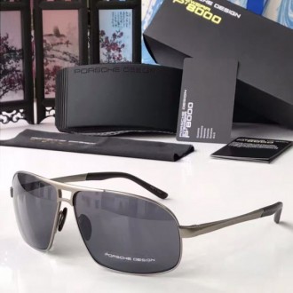 Porsche Design P8542 Sunglasses Black Silver