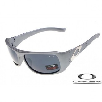 Oakley Sideways Sunglasses Gray Frame Gray Iridium Lens OAKLEY20156327