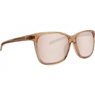 Costa May Shiny Coral Crystal/shell Sunglasses