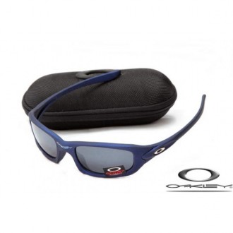 Oakley XS Fives Sunglasses Blue Frame Gray Iridium Lens OAKLEY20156338