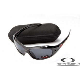 Oakleys Water Jacket Sunglasses Polishing Black Frame Gray Iridium Lens OAKLEY20156283