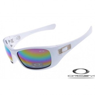 Cheap Oakley Hijinx Sunglasses White Frame Colorful Lens For Sale USA